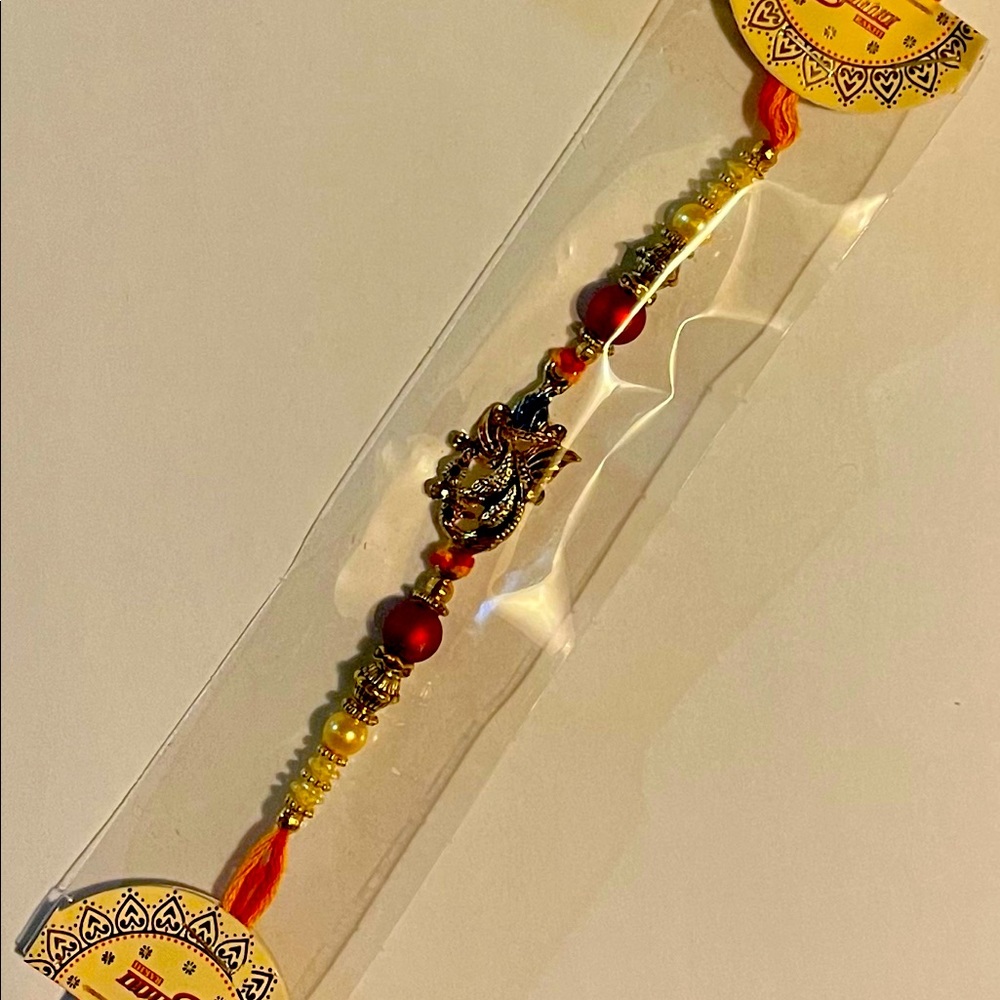 Designer Hand Crafted Rakhi Bracelet